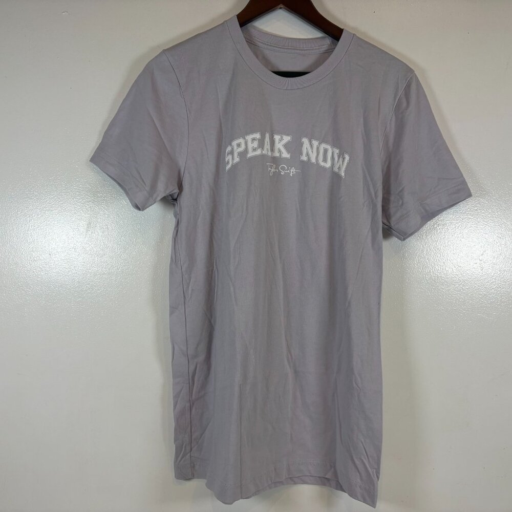 Taylor Swift Speak Now T Shirt Womens Size M Purple Official Promo